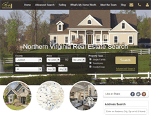 Tablet Screenshot of novahomehunters.com